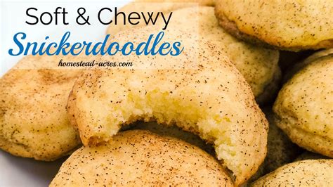 Soft and Chewy Snickerdoodle Cookies Perfect Every Time - Homestead Acres