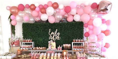 Kara's Party Ideas Pink & Rose Gold Birthday Party | Kara's Party Ideas