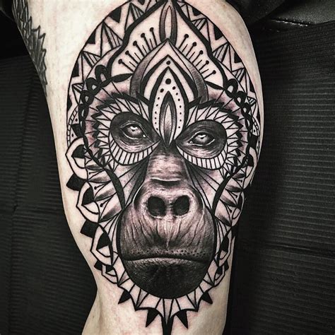 Pin on Monkey tatoo