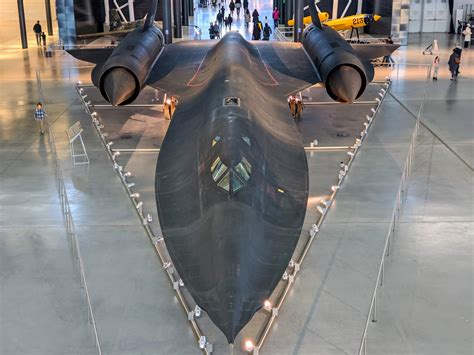 Lockheed SR-71 Blackbird at the Steven F. Udvar-Hazy Center 2020-01-20 ...