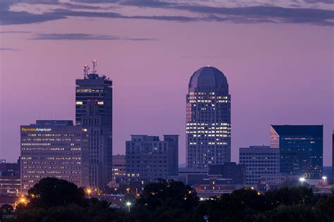 Focus on the Forest: Wake Forest Photoblog - The skyline of Winston ...