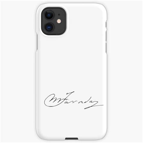 "Michael Faraday signature" iPhone Case & Cover by PZAndrews | Redbubble