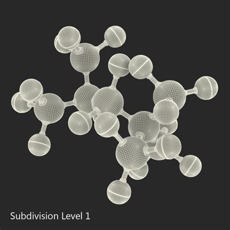 3D model Octane Molecule | 3D Molier International