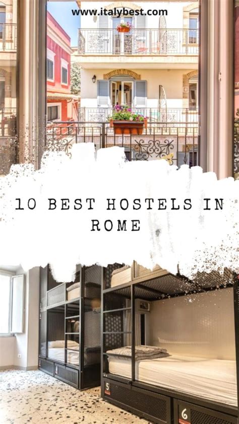 10 Best Hostels in Rome Italy - Hostel Rooms in Rome | IB