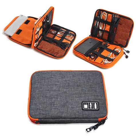 High-Grade-Nylon-2-Layers-Travel-Electronic-Accessories-Organizer-Bag-Travel-Gadget-Carry-Bag ...