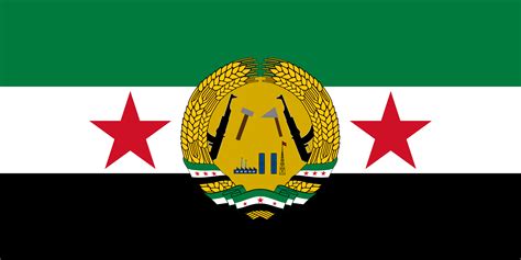 Flag for the Syrian Democratic Republic : r/vexillology