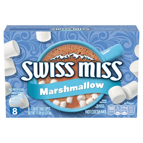 Swiss Miss Marshmallow Hot Cocoa Mix - Shop Cocoa at H-E-B