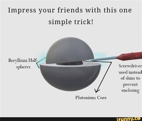 Tickle the dragon. - Impress your friends with this one simple trick! Beryllium Half, spheres ...