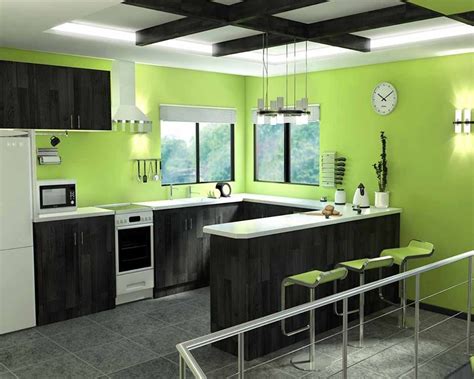 Pin by TANIA B on house | Green kitchen decor, Lime green kitchen, Paint for kitchen walls