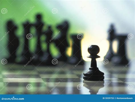 Chess Pawn Isolated from Other Pieces Stock Image - Image of innovator, disconnected: 5939755