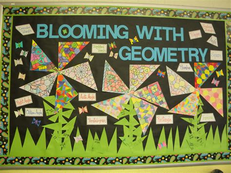 Geometry Bulletin Board: Fun Way to Study Basic Geometry Concepts