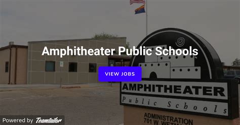 Jobs list - Amphitheater Public Schools