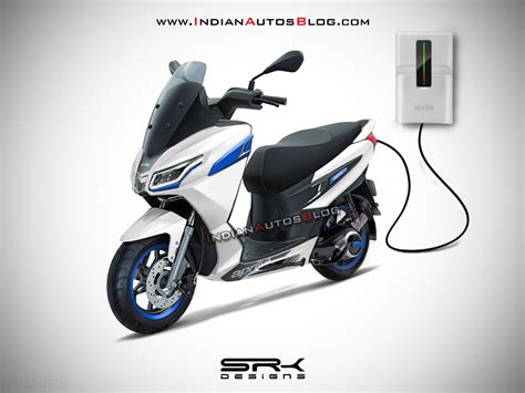 Aprilia SXR electric scooter rendered; could this be the new Aprilia eSR1?