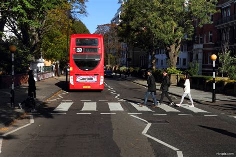 Abbey Road - zebra crossing (Abbey Road - Zebra crossing) - A photo from London United Kingdom ...