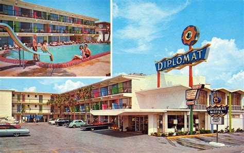 1960s, Diplomat Motel Daytona Beach, Florida | espais/arquitectures ...