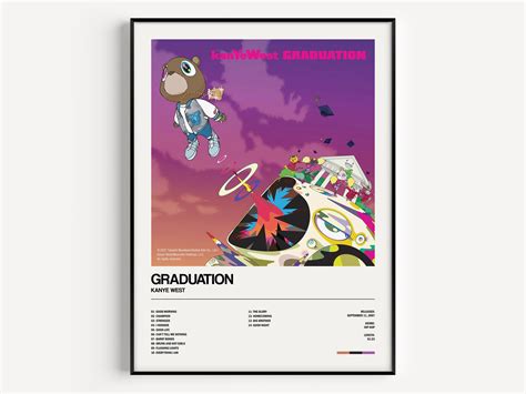 Graduation Kanye West Graduation Print Graduation Album - Etsy