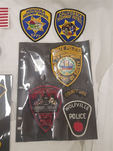 STATE POLICE PATCHES - Schmalz Auctions