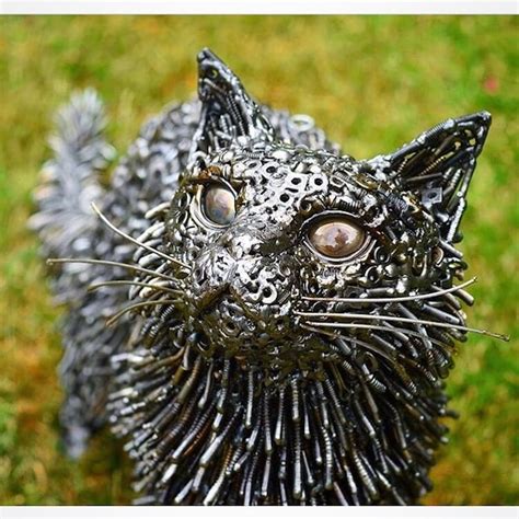 Brian Mock Creates Large Metal Animal Sculptures You Will Want in Your Home