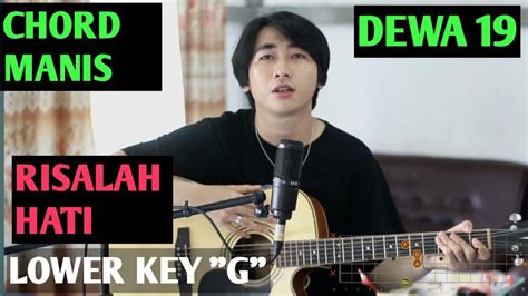 (TUTORIAL GUITAR) Risalah Hati - Dewa 19 | (Chord Manis) Nada Rendah ...