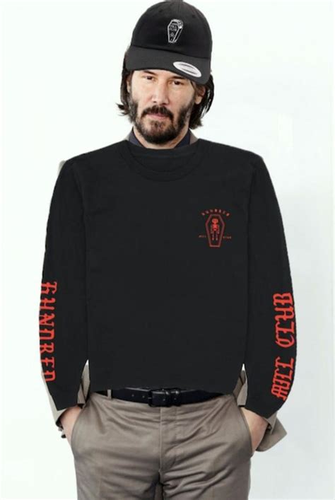 Keanu wearing the Merch : r/LWIAY