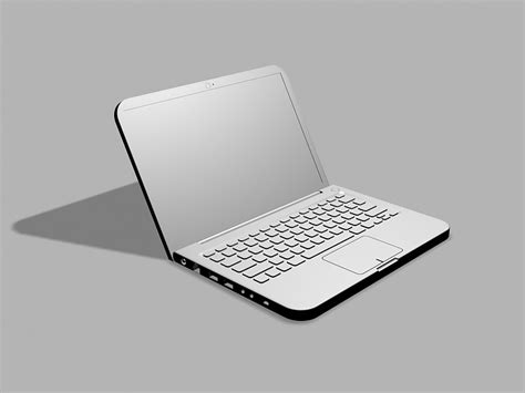 PC Computer Laptop 3d model Autodesk FBX,Blender files free download - CadNav