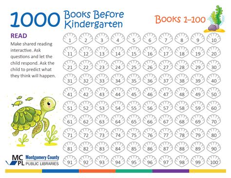 1000 Books Before Kindergarten - Montgomery County Public Libraries ...