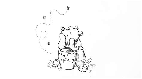 Easy Winnie The Pooh Drawings With Honey This cartooning lesson with ...