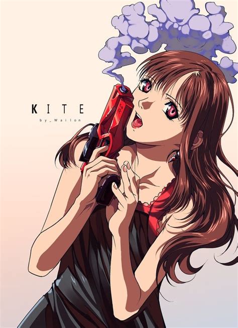 [Fanart] Sawa from Kite (1998): retroanime | Ilustrasi, Manga, Gadis cantik