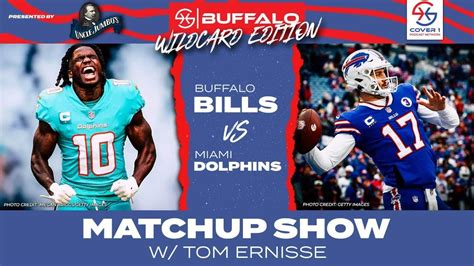 Buffalo Bills vs Miami Dolphins Wild Card Match-up Show | C1 BUF - YouTube