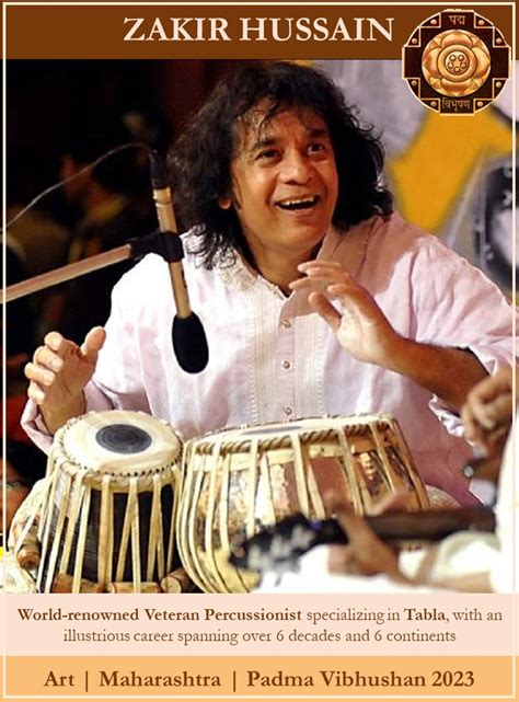 PIB India on Twitter: "Renowned Veteran Percussionist specialising in Tabla, Zakir Hussain to be ...