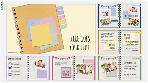 Scrapbook Free Template for Google Slides and PowerPoint - SlidesMania