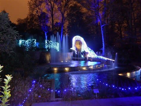 Atlanta Botanical Garden Holiday Lights - Mommy Travels