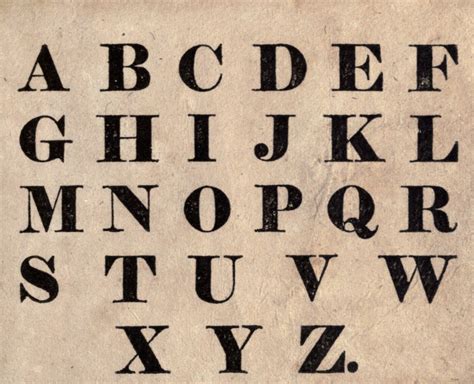 14 Fonts Alphabet Free Printable Images - Free Printable Letter ...