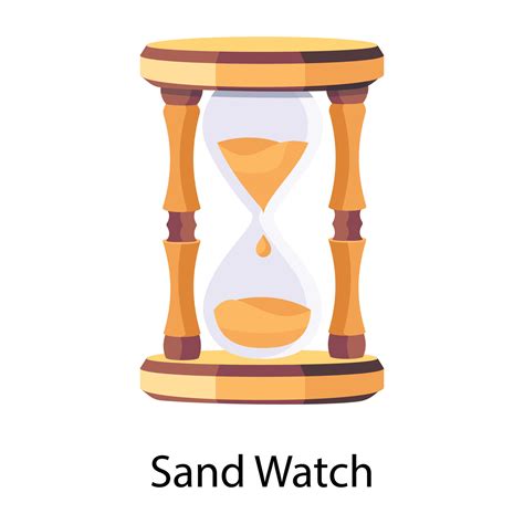 Trendy Sand Watch 20808014 Vector Art at Vecteezy