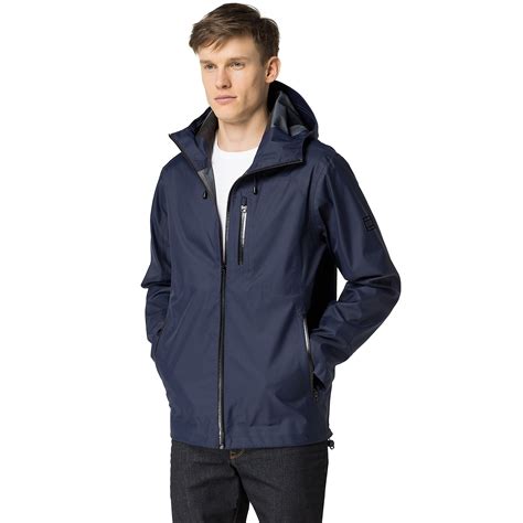 Tommy hilfiger Waterproof Windbreaker in Blue for Men (NAVY BLAZER-PT) | Lyst