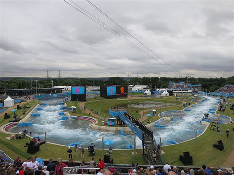 Whitewater Kayaking Lee Valley White Water Centre London United Kingdom