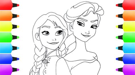 How To Draw Frozen Anna