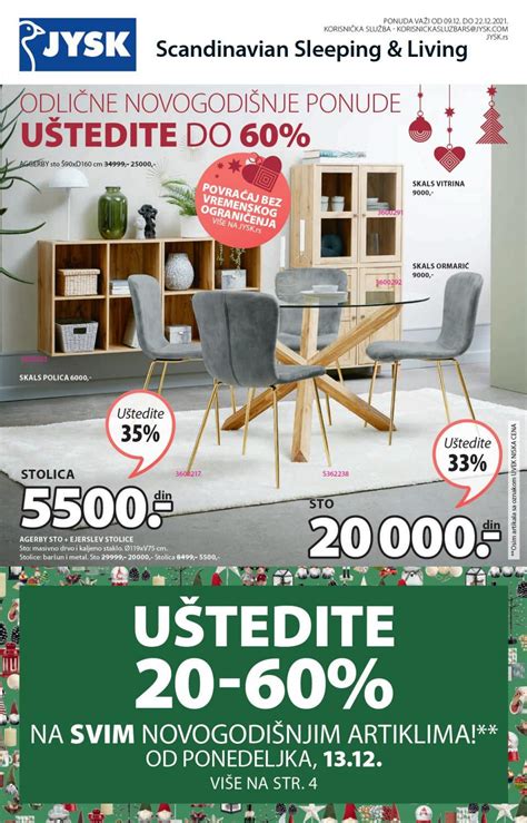 JYSK Srbija katalog od 09.-23.12.2021.. by Catalog.hr - Issuu