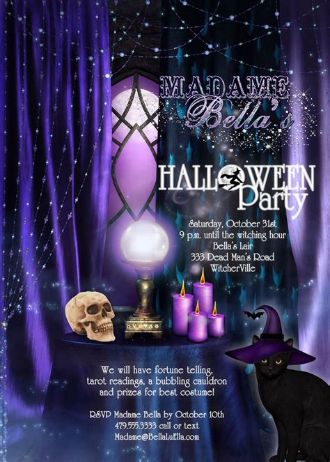 Bella LuElla: Halloween Party Invitations