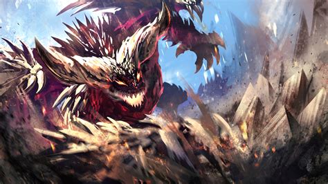 ArtStation - Nergigante - Monster Hunter World