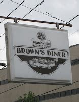 Hoosier Burger Boy: Brown's Diner - Nashville, TN