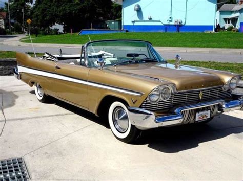 1957 Plymouth Belvedere Convertible ALL ORIGINAL RARE CAR Beautiful LOW RESERVE - Classic ...