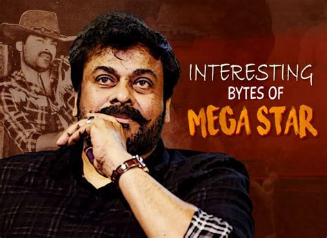 7 Interesting Bytes Of Chiru That You Should Know - Wirally