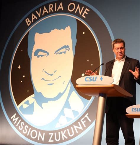 Bavaria One: Markus Söder startet Raumfahrtprogramm.