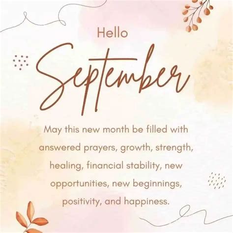 130 Inspiring Hello September Quotes 2024: Welcoming the Month with ...