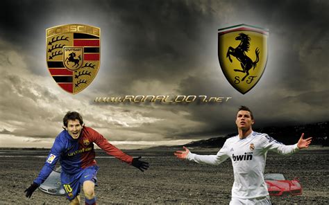 Messi VS Ronaldo Wallpapers - Spirit Players