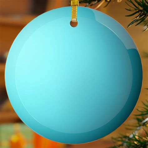 Planet Uranus Glass Christmas Ornaments Uranus Planet Solar System ...