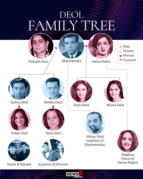 Dharmendra Family Tree