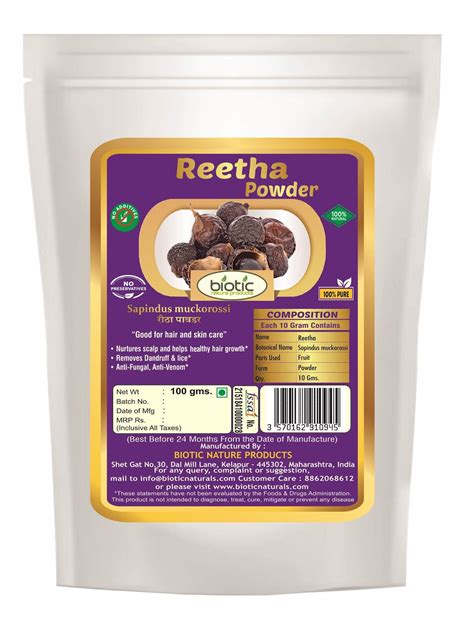 Buy Reetha Powder Online in India | Herbal Powder for Hair Growth | Herbal Powder for Skin Care