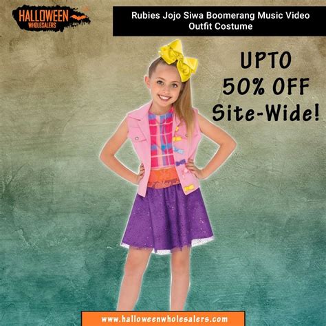 Rubies Jojo Siwa Boomerang Music Video Outfit | Jojo siwa boomerang ...